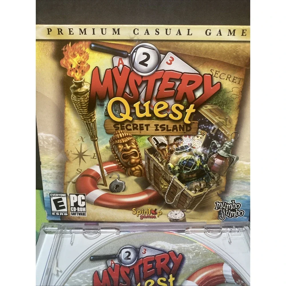 Mystery Quest-Secret Island - CD-ROM -